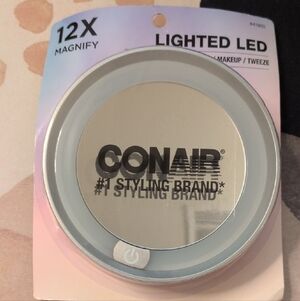 Conair 12X Lighted LED Mirror With Mount
